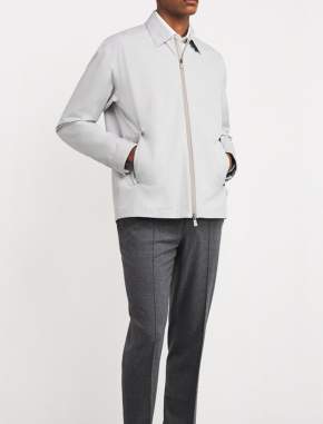 Herno Zip-Up Shirt Jacket 2