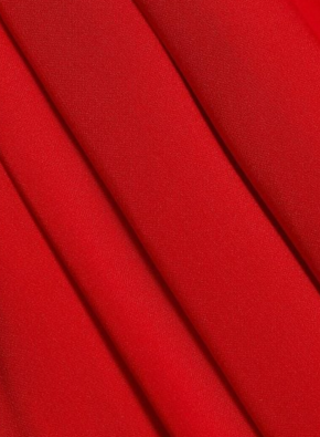 Alice + Olivia Women's Red Zenaida Maxi Cape Dress 3