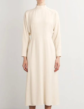 Agnona  Batwing-Sleeve Midi Dress 5