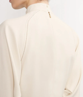 Agnona  Batwing-Sleeve Midi Dress 4