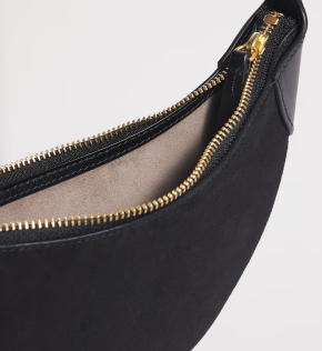 Polo Ralph Lauren Small Suede ID Shoulder Bag 4