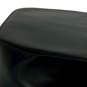 Cartier Black Leather Sapphire Chain Crossbody 11