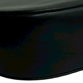 Cartier Black Leather Sapphire Chain Crossbody 8