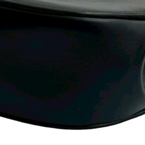 Cartier Black Leather Sapphire Chain Crossbody 9