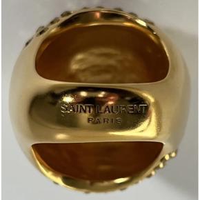 Saint Laurent Crystal Embellished Ring 3