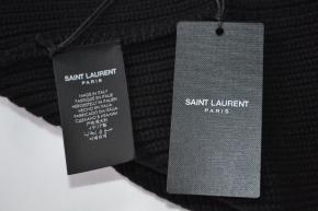 Saint Laurent Black Cashmere Knit Snood 3