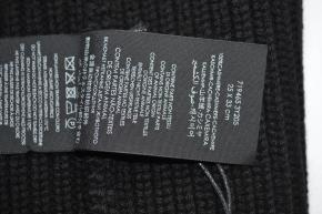 Saint Laurent Black Cashmere Knit Snood 4