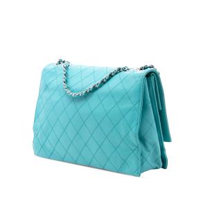 Chanel Blue  Quilted Calfskin Double Flap 3