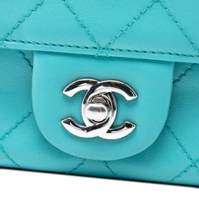 Chanel Blue  Quilted Calfskin Double Flap 7