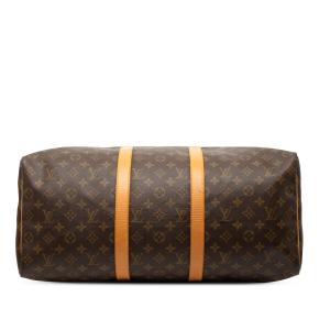 Louis Vuitton Coated Canvas Monogram Keepall 50 3