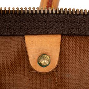 Louis Vuitton Coated Canvas Monogram Keepall 50 6