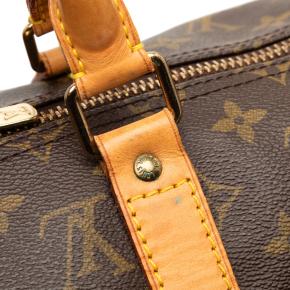 Louis Vuitton Coated Canvas Monogram Keepall 50 7
