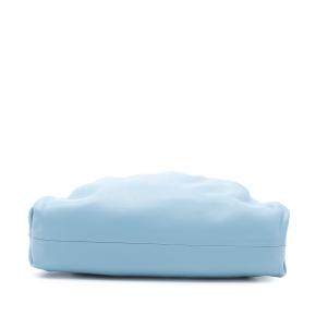 Bottega Veneta Blue Lambskin The Mini Pouch Crossbody 3