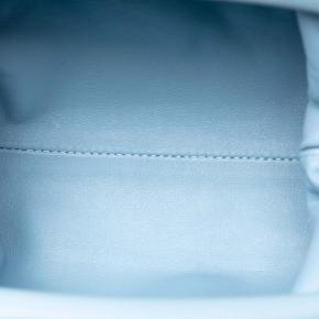 Bottega Veneta Blue Lambskin The Mini Pouch Crossbody 4