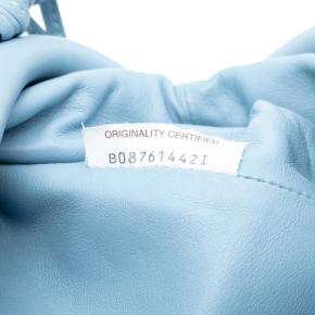 Bottega Veneta Blue Lambskin The Mini Pouch Crossbody 5