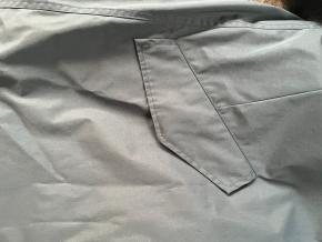 Yves Salomon Grey Fur Lined Fox Trim Hooded Parka 8