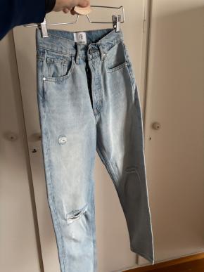 Anine Bing Light Blue Distressed Jeans 3