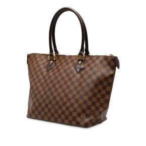 Louis Vuitton Coated CCanvas Damier Ebene Saleya MM 2