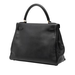 Hermes Black Togo Kelly II Retourne 28 2