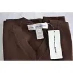 Comme Des Garcons Brown Wool V Neck Jumper 4