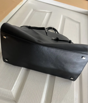 The Row Black Soft Leather Belt 15 Margaux 8