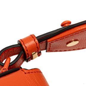 Gucci Orange Mini Leather Horsebit 1955 Web Satchel 10