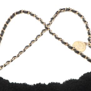 Chanel Black Small Quilted Aged Lambskin and Shearling 22 Bag 8