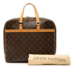 Louis Vuitton Coated Canvas Monogram Pegase Porte Documents 9