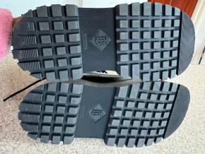 Burberry Black Leather Biker Boots 15