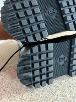 Burberry Black Leather Biker Boots 16