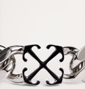 Off-White Enamel Arrow Bracelet 4
