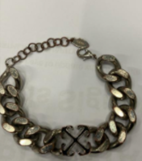 Off-White Enamel Arrow Bracelet 6