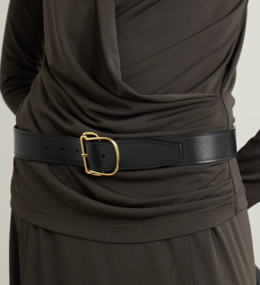 Toteme Swirl Leather Belt 5