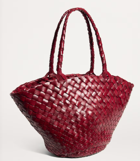 Dragon Diffusion Small Leather Egola Tote Bag 4