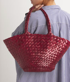 Dragon Diffusion Small Leather Egola Tote Bag 5