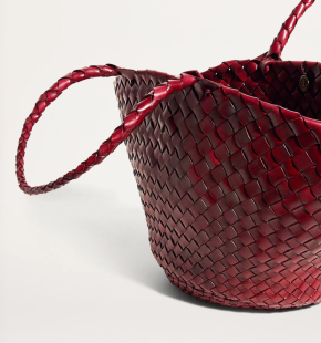 Dragon Diffusion Small Leather Egola Tote Bag 3