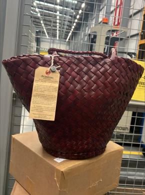 Dragon Diffusion Small Leather Egola Tote Bag 6