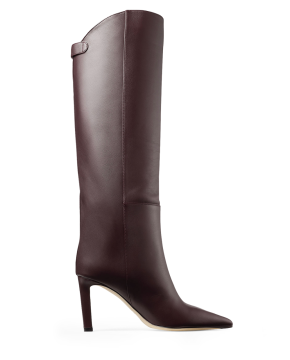 Jimmy Choo Alizze 85 Leather Knee-High Boots 2