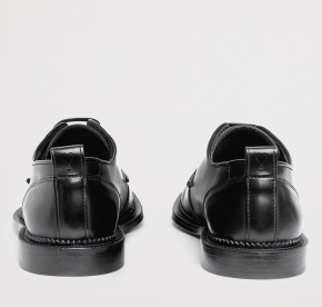 AMI Paris Leather Anatomical Derby Shoes 3