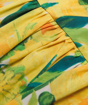 La Doublej Floral Pleated Oscar Maxi Skirt 4