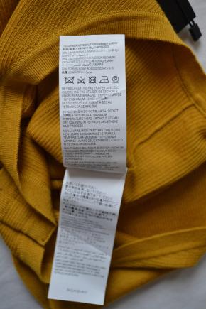 Saint Laurent Saffron Yellow Bodysuit 6