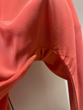 Chanel Orange Silk Blouse 2020 12