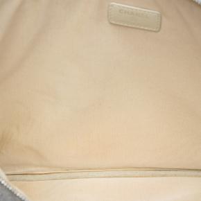 Chanel Grey Large Tweed Deauville O Case Clutch 4