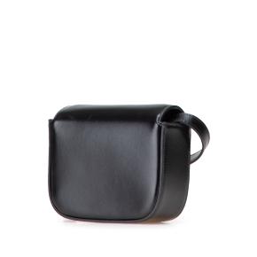 Celine Black Mini Shiny Calfskin Triomphe Crossbody 2