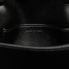 Celine Black Mini Shiny Calfskin Triomphe Crossbody 7