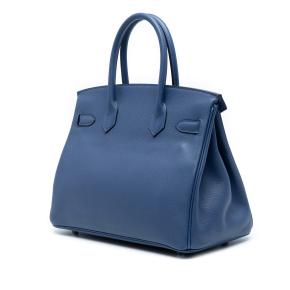 Hermes Bleu de Malte  Birkin Retourne 30 4
