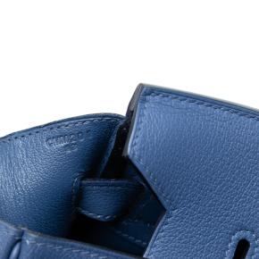 Hermes Bleu de Malte  Birkin Retourne 30 7