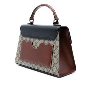 Gucci Multi Small GG Supreme Padlock Satchel 2