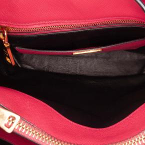 Prada Pink Saffiano Soft Triple Pocket Tote 4