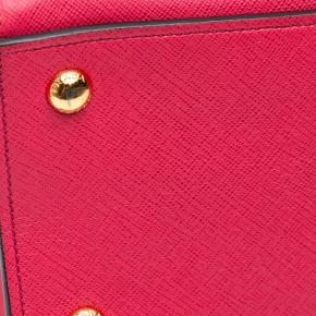 Prada Pink Saffiano Soft Triple Pocket Tote 9